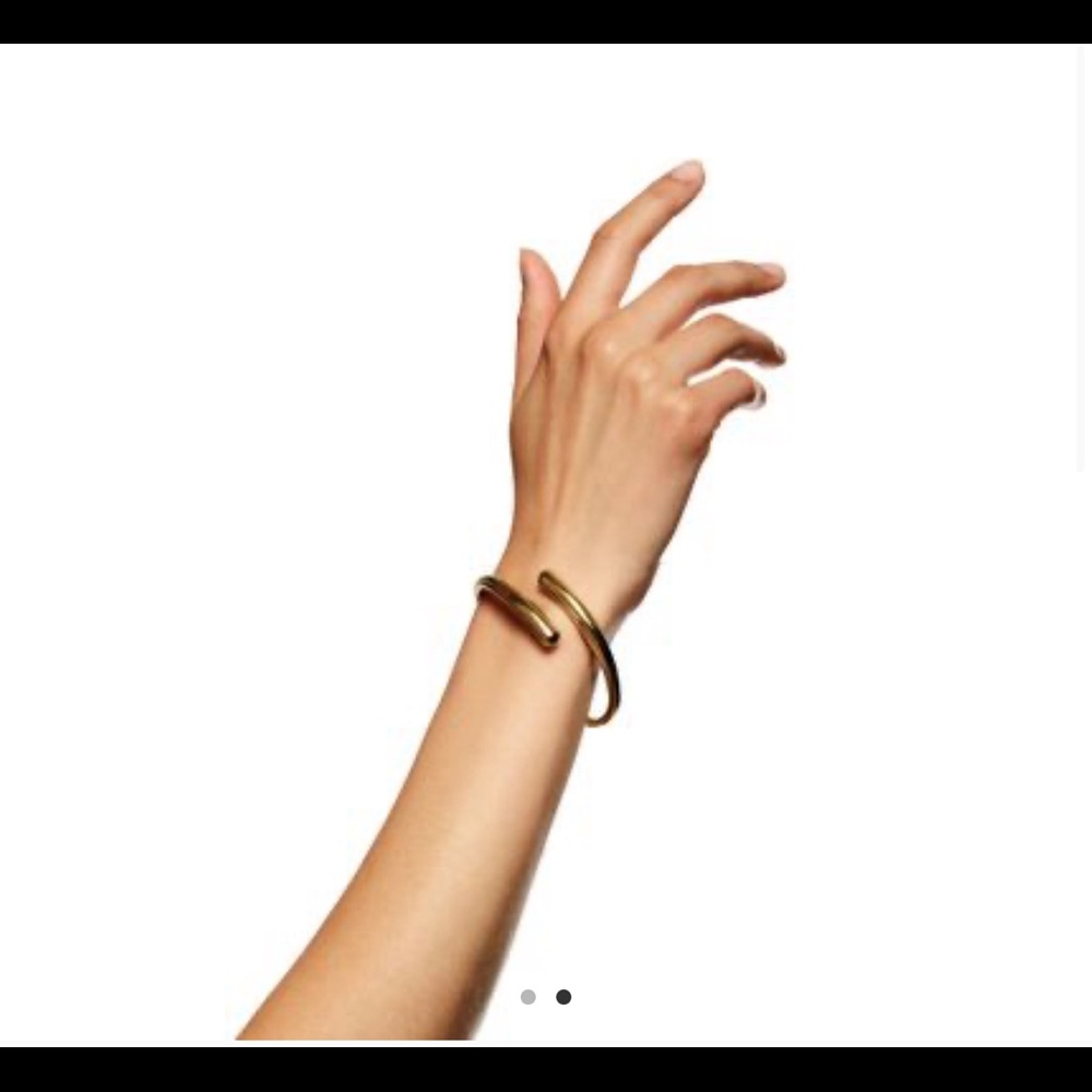Lie Studio “Olga” bracelet in brass